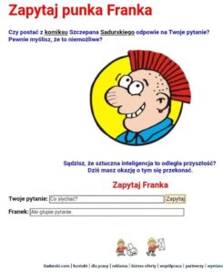 pytanko do franka punk Franek Szczepan Sadurski