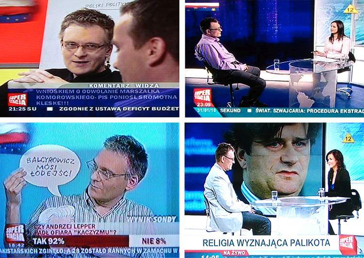 satyryk Szczepan Sadurski telewizja Superstacja programy