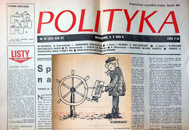 Moje rysunki w „Polityce”. Kulisy współpracy z najsłynniejszym tygodnikiem PRL-u