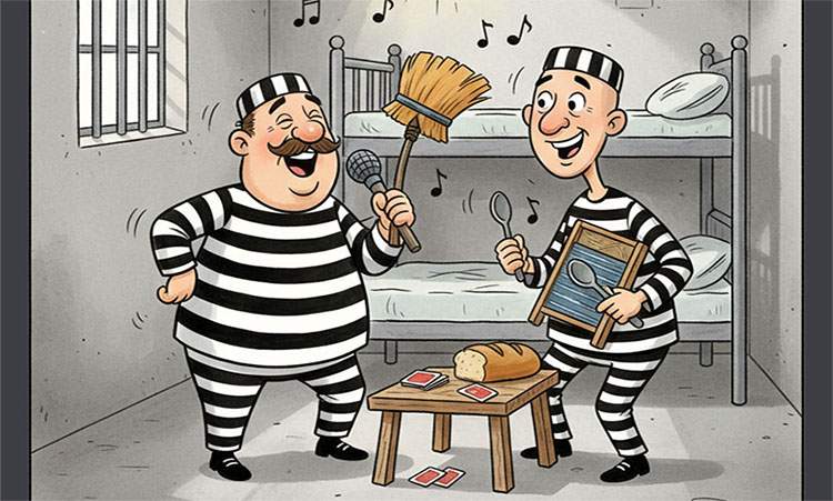 więźniowie w celi dowcipy o więźniach