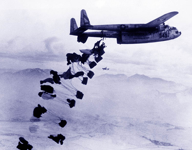 wojna w Korei 1950 bombowiec amerykański