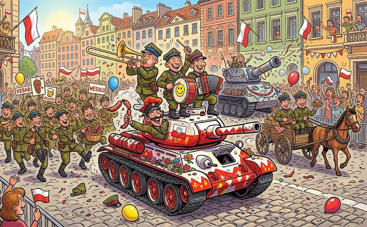Najkrótsze dowcipy wojskowe. Humor z żołnierzami wojsko humor rysunkowy dowcipy wojskowe