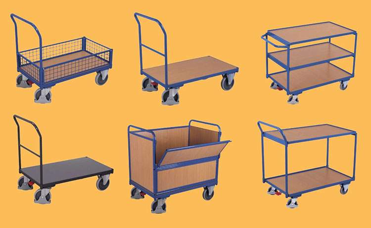 Najpopularniejsze wózki transportowe w polskich firmach – TOP 10 wózki transportowe